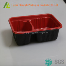 Disposable food containers with lids